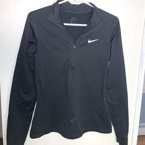 Nike black quarter zip